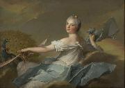 Jean Marc Nattier Princess Marie Adelaide of France oil painting